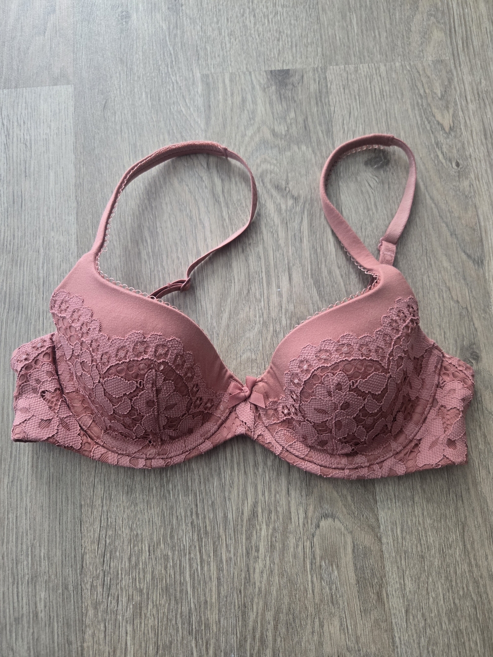 Victoria's Secret Body Dusty Orange Demi Lined Bra 30C/32B